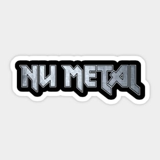 Nu Metal Sticker